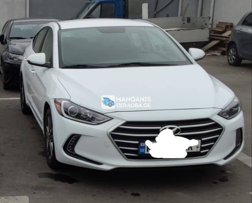 თბილისში გლდანში ქირავდება Hyundai Elantra 2015